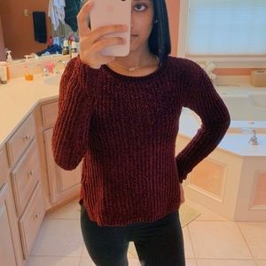 Aeropostale maroon sweater